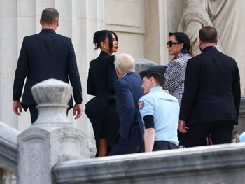 Kim Kardashian llegó al tribunal