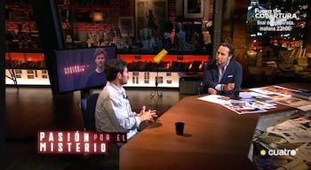 Willy Bárcenas no programa 'Quarto Milenio'. (quatro)