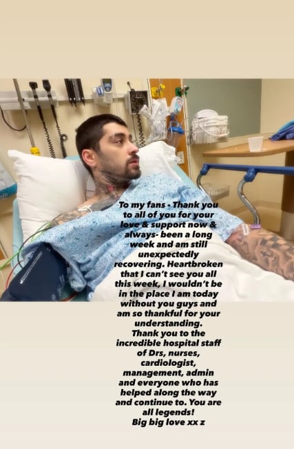 La hospitalización del cantante coincidió con el lanzamiento de su nuevo álbum Konnakol. (Instagram)
