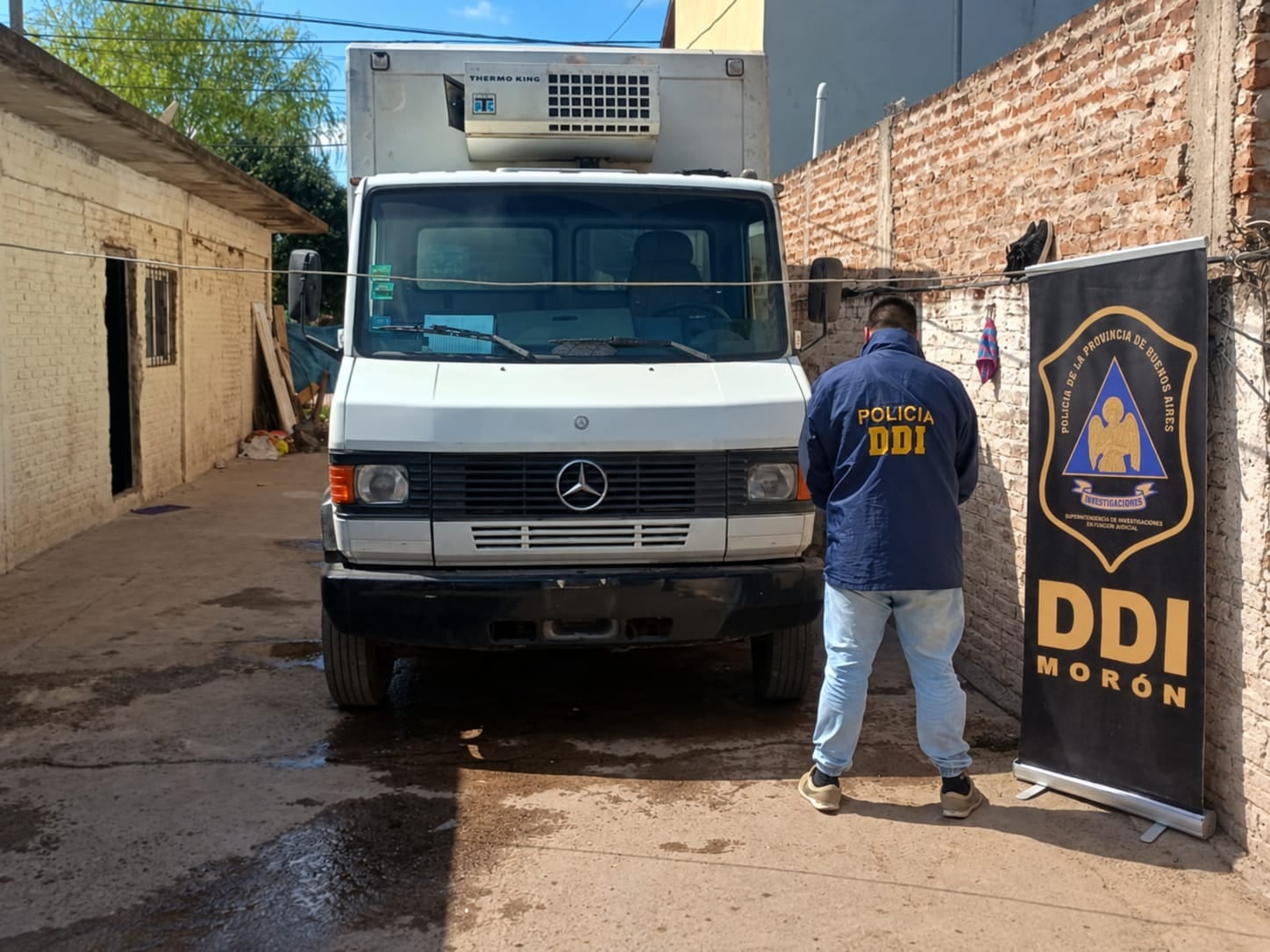 La DDI secuestró el camión y la carga