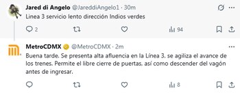 La Línea 3 del Metro