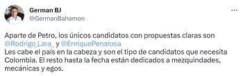 Germán Bahamón, actual gerente de la Federación Nacional de Cafeteros, fue crítico de la alcaldía de Gustavo Petro