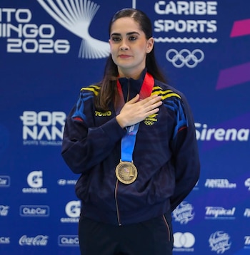 María Pérez dominó la competencia con una sobresaliente puntuación de 142.07 - crédito Comité Olímpico Colombiano