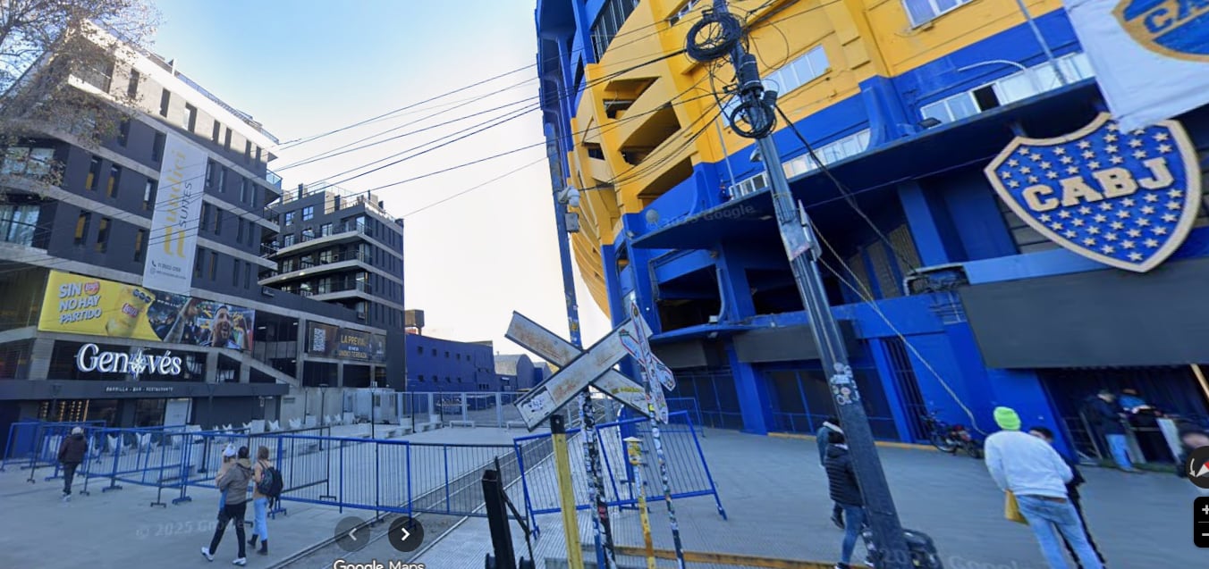 El fuego ocurrió en el local ubicado a metros del ingreso principal de la Bombonera