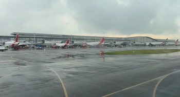 Así se vio la pista