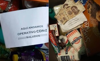 Supuestos sicarios del cártel del