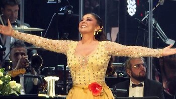 Isabel Pantoja, en un concierto