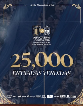 Alianza Lima – CD Moquegua – Liga 1 – Perú – deportes -30 abril