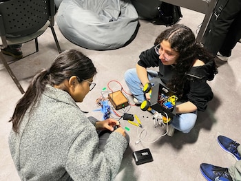 Estudiantes de la Universidad Ean