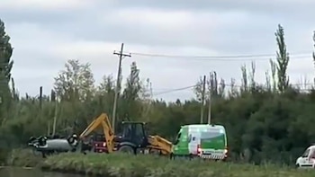 Los trabajos en la zona