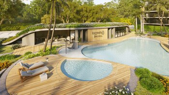 Una piscina con espíritu de