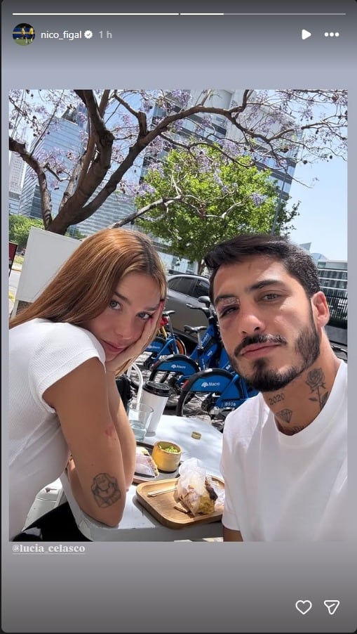 La pareja confirmó su relación luego de verse envueltos en rumores desde agosto pasado (Instagram)