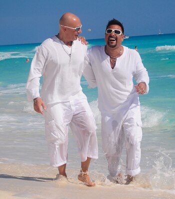 El coreógrafo junto a su