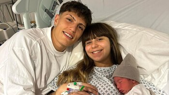 Alejandro Garnacho y Eva García