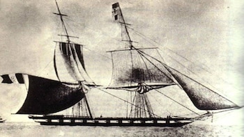 El bergantín General ‘Gamarra’ (Internet)