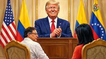 Gustavo Petro - Donald Trump - Venezuela