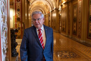 El senador Bob Menendez, demócrata