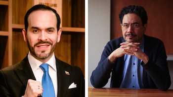 Iván Cepeda y Abelardo de