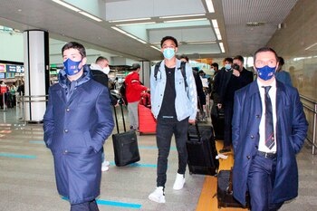 El jugador Bryan Reynolds (c)