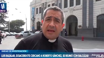 José Balcázar se reunió en Palacio con el exsacerdote expulsado por el Vaticano por escándalo sexual, guía de Roberto Sánchez