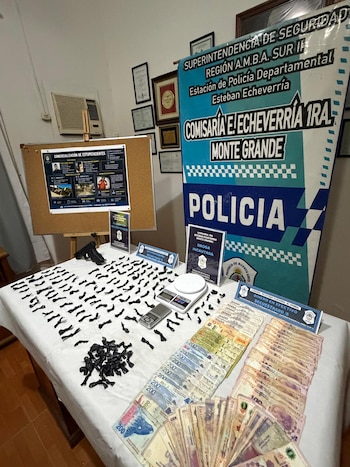 Cayó una banda que vendía drogas en Monte Grande
