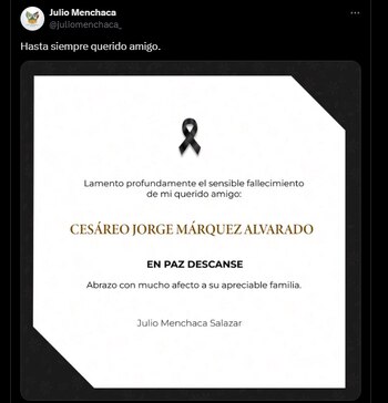 El Gobernador Julio Menchaca confirmó