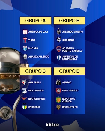 Copa Sudamericana: así son los