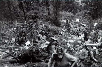 El avión iba con retraso