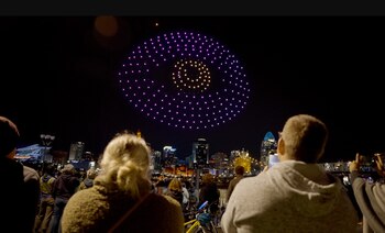 Show de luces con drones de Sky Elements