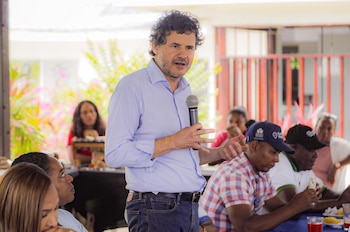 Diego Bautista, director del Programa de Derechos Humanos para la Paz, de USAID/Colombia - crédito USAID