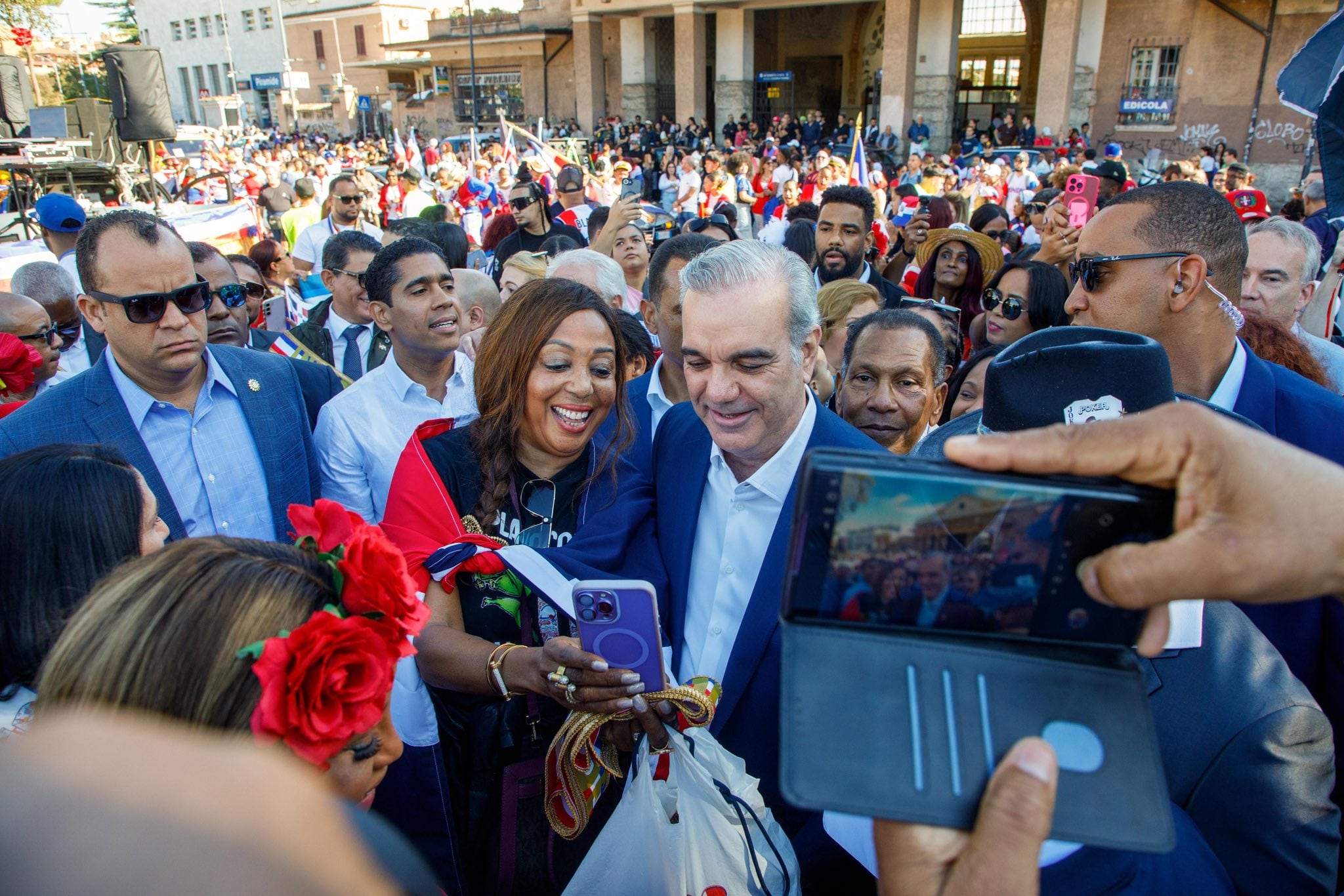Alrededor de 6.000 ciudadanos dominicanos residen en Roma, una de las mayores comunidades del país caribeño en Europa. (Foto cortesía Presidencia de la República Dominicana)