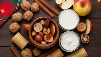 Vista de los ingredientes que