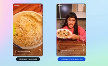 Los Reels cambiarán para adaptar la voz al movimiento de los labios en los nuevos idiomas. (Meta)