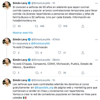 El empresario detalló que las