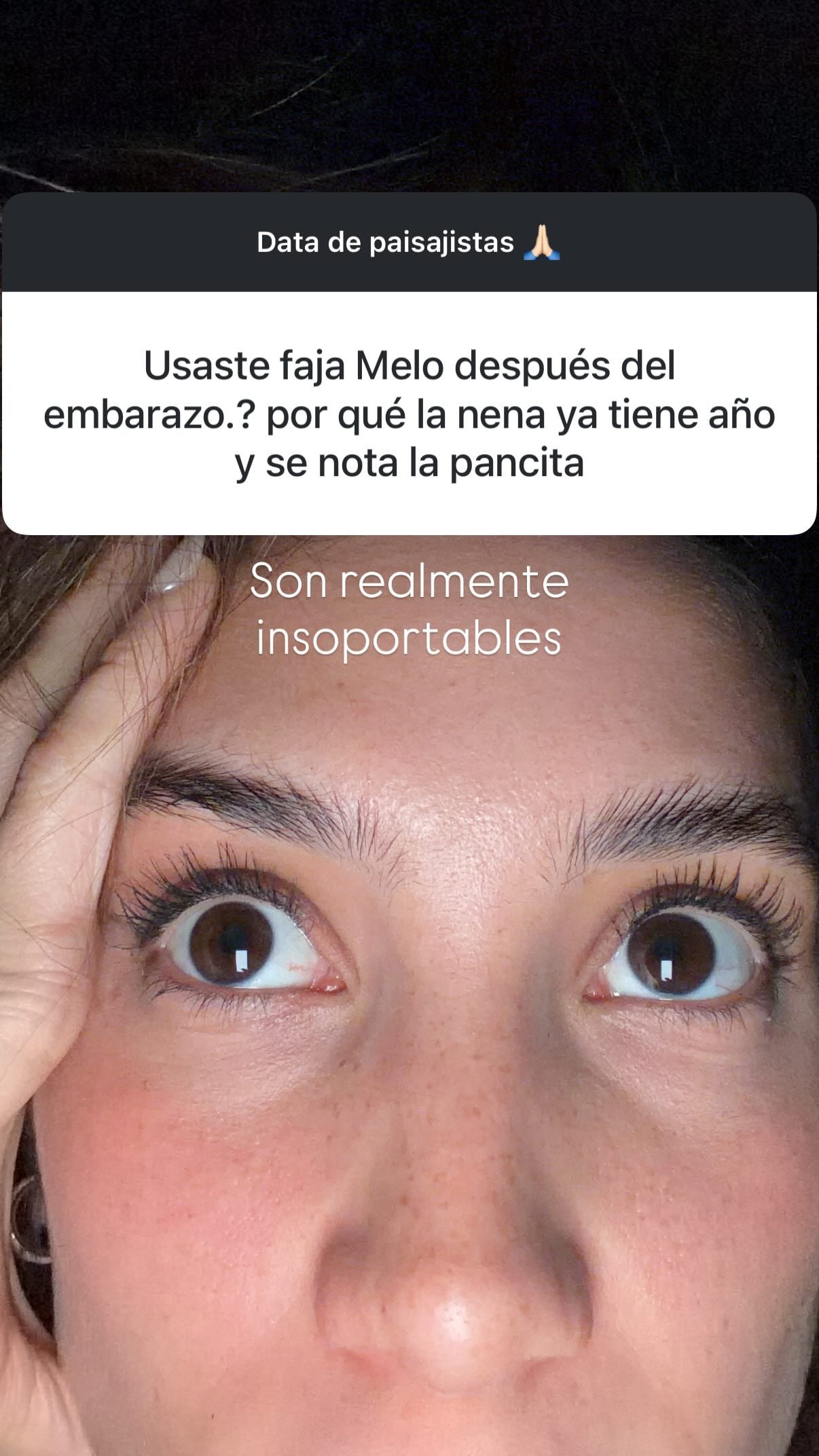 Melody Luz expresa su frustración ante comentarios intrusivos sobre su físico después del embarazo, destacando la presión social que enfrentan las madres