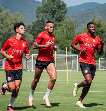 Alexander Callens en plena pretemporada