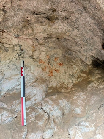 El INAH logran descubrir ocho nuevos sitios de pintura rupestre en Zacatecas.
Crédito: INAH