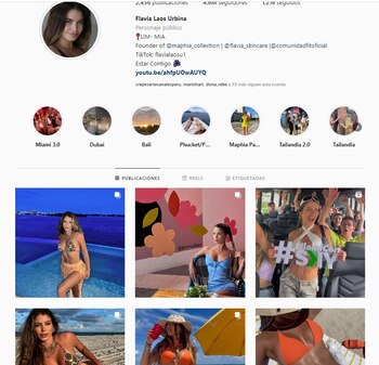 Flavia Laos borró sus fotos