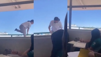 La joven sobrevivió y recibió