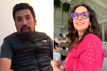 Aldo Miyashiro y Érika Villalobos