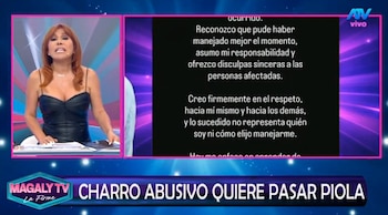 Magaly Medina pone en la mira a Erik Jürgensen y cuestiona la falta de respuesta institucional de Latina. Captura: Magaly TV La Firme.
