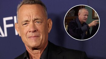 Tom Hanks fue observado con