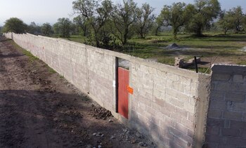 A construction site is seen