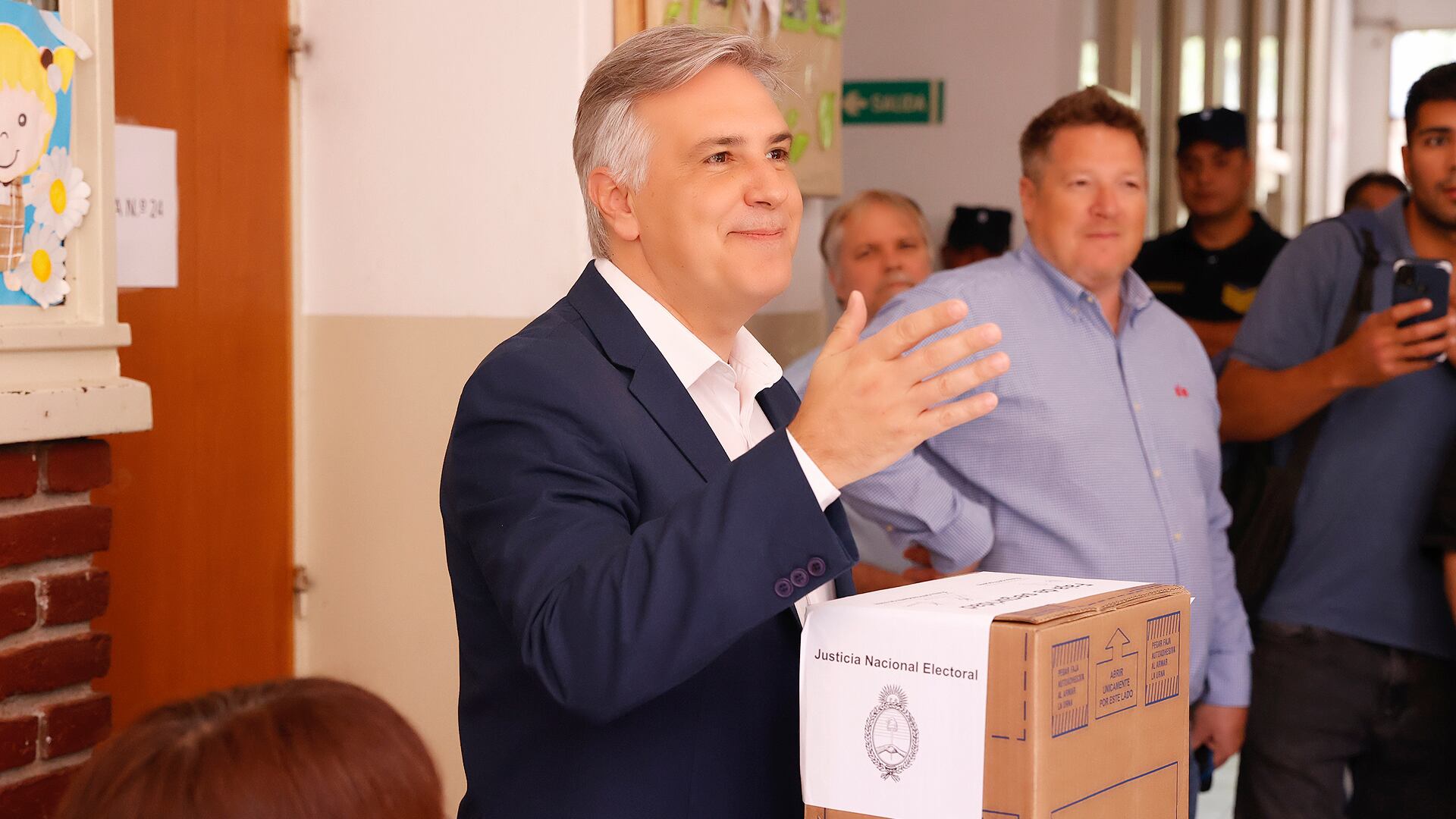 El gobernador de Córdoba, Martín Llaryora (Crédito: Mario Sar)