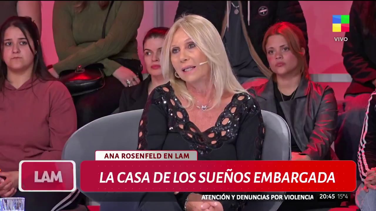 “La medida cautelar está prevista para proteger a las chicas cuando hay incumplimiento”, señaló Ana Rosenfeld (LAM, América TV)
