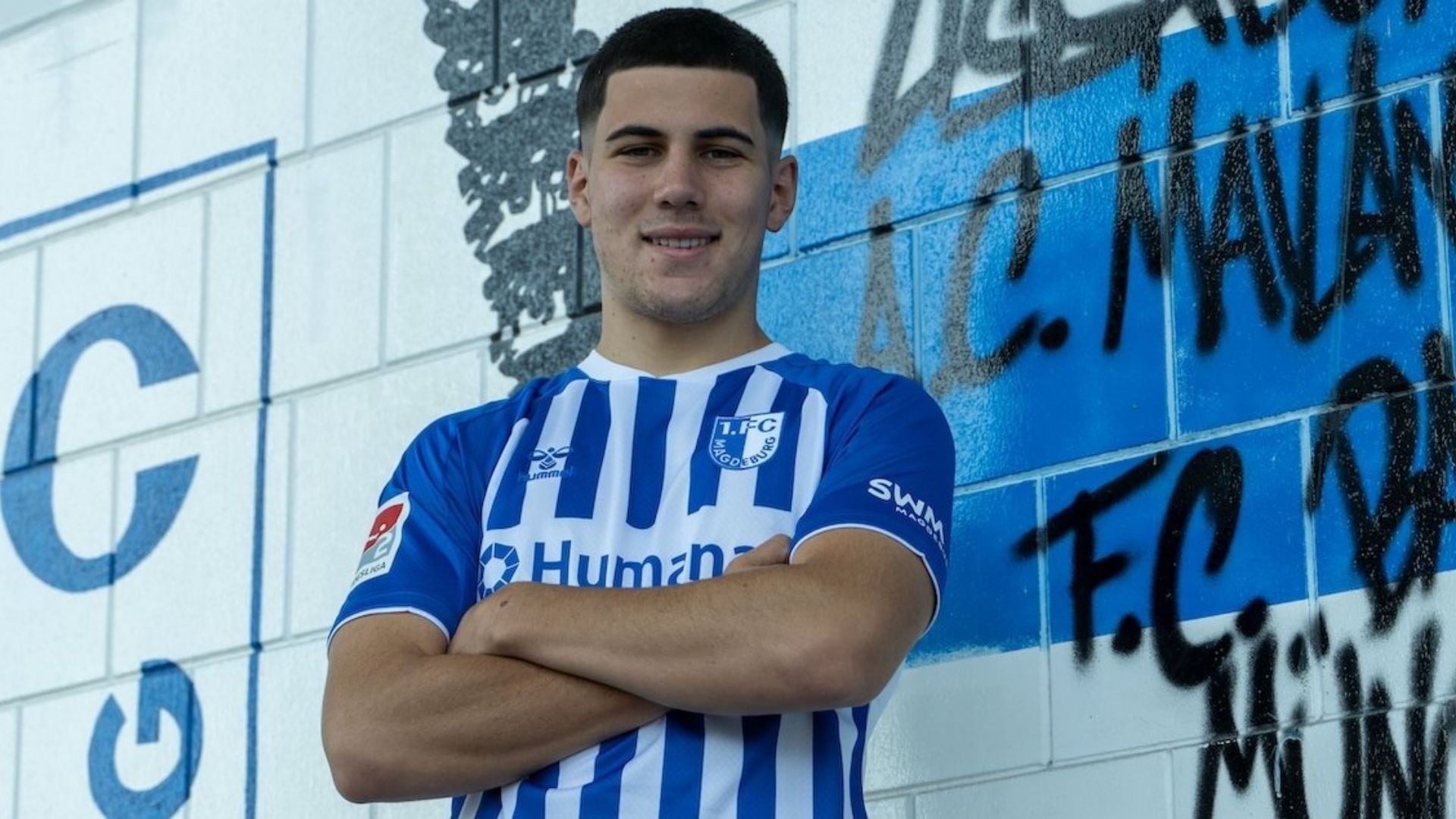 Felipe Chávez se ha vinculado al FCM bajo la fórmula de cesión con una opción de compra. - Crédito: 1. FC Magdeburg