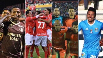 Universitario, Cienciano, César Vallejo y