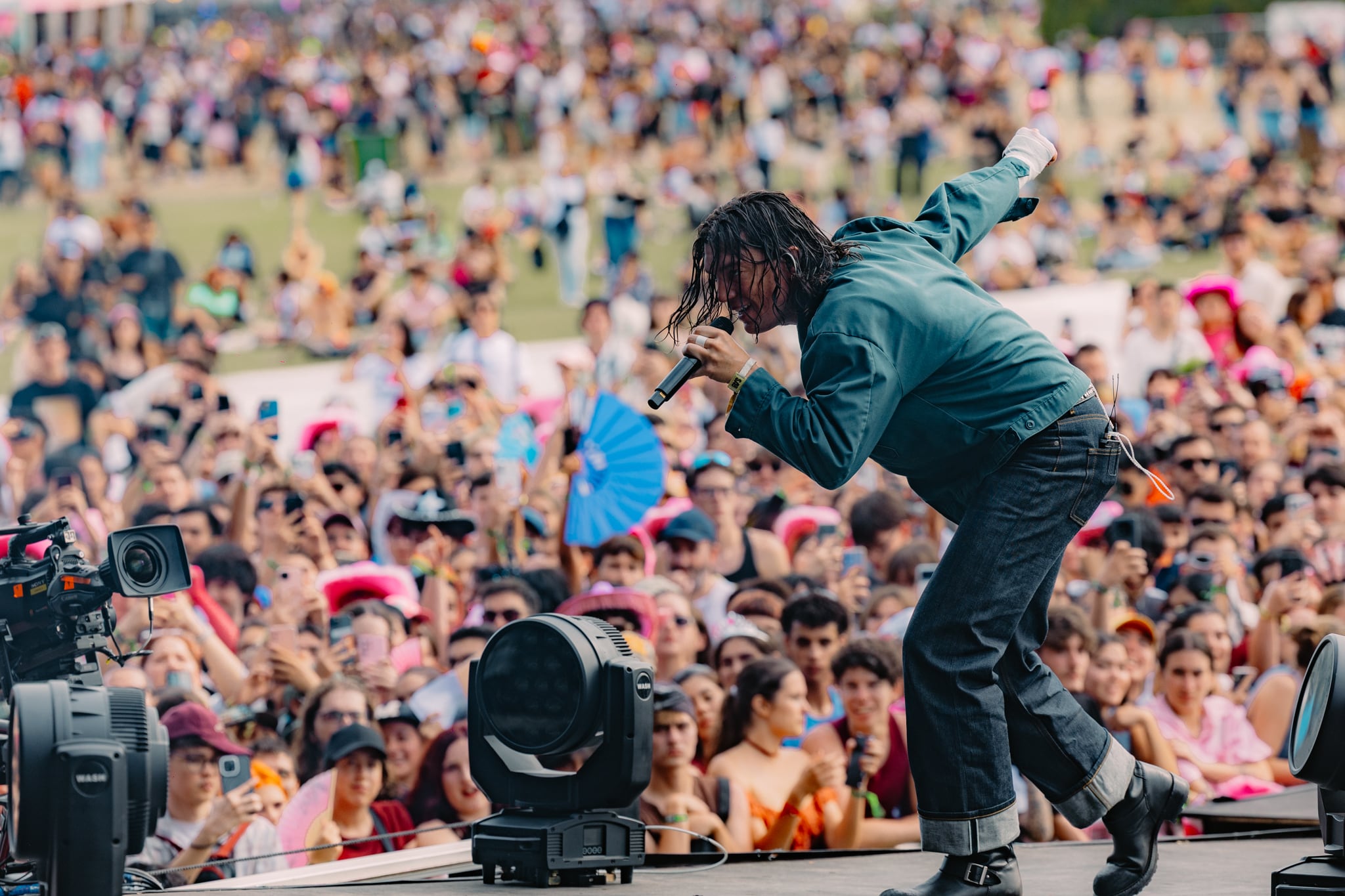 Lany en su show aclamado por el público