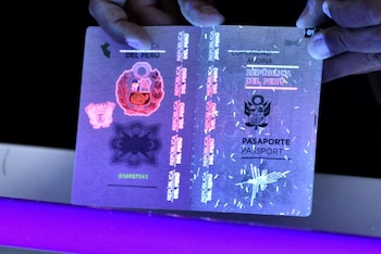 Pasaporte peruano