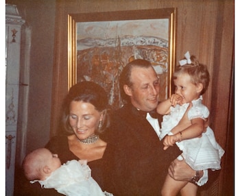 Una imagen familiar de Sonia y Harald